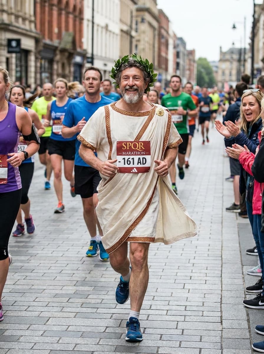 Marcus Aurelius Running
